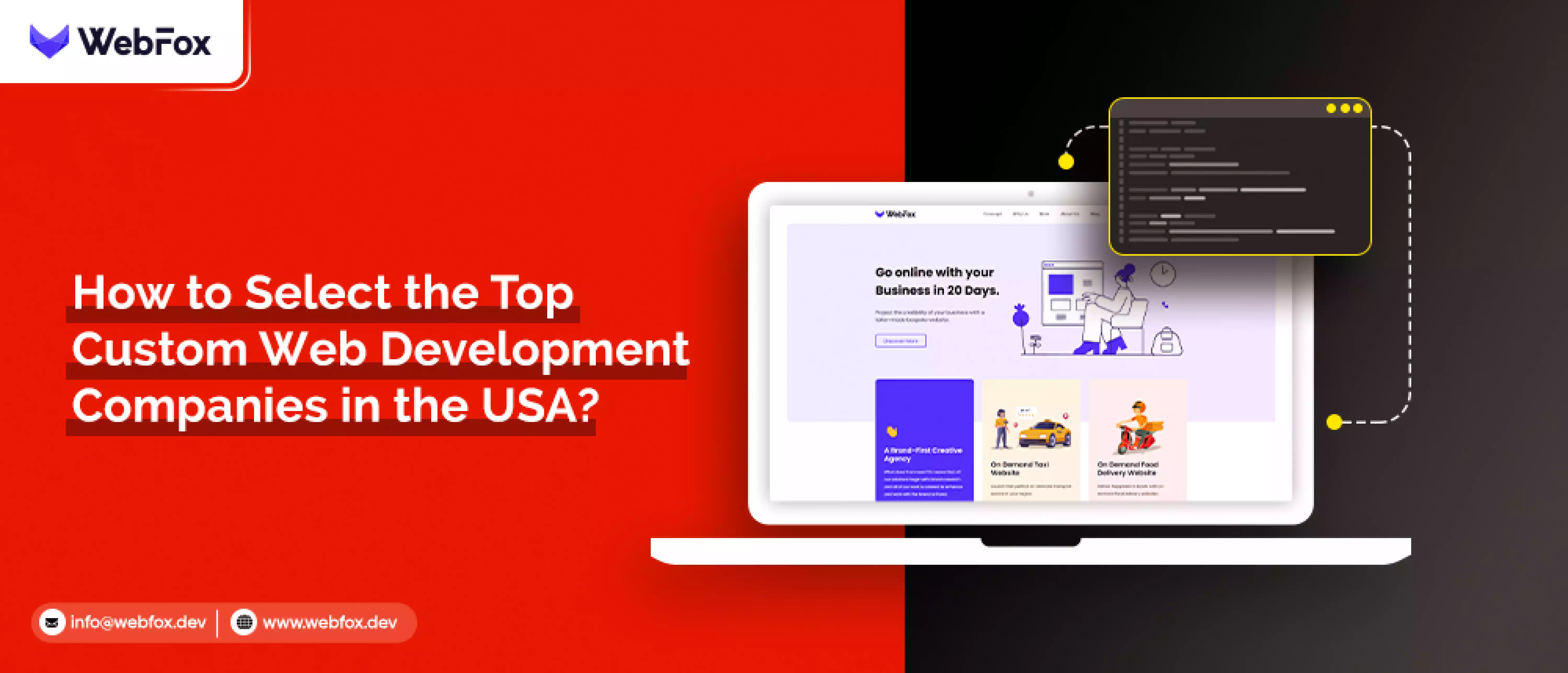 How to select the top custom web development companies in the USA